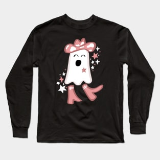 Ghost Cowgirl Long Sleeve T-Shirt